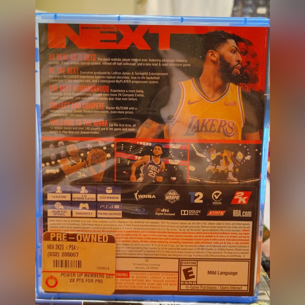NBA 2K20 for PS4 - Picture 3 of 3